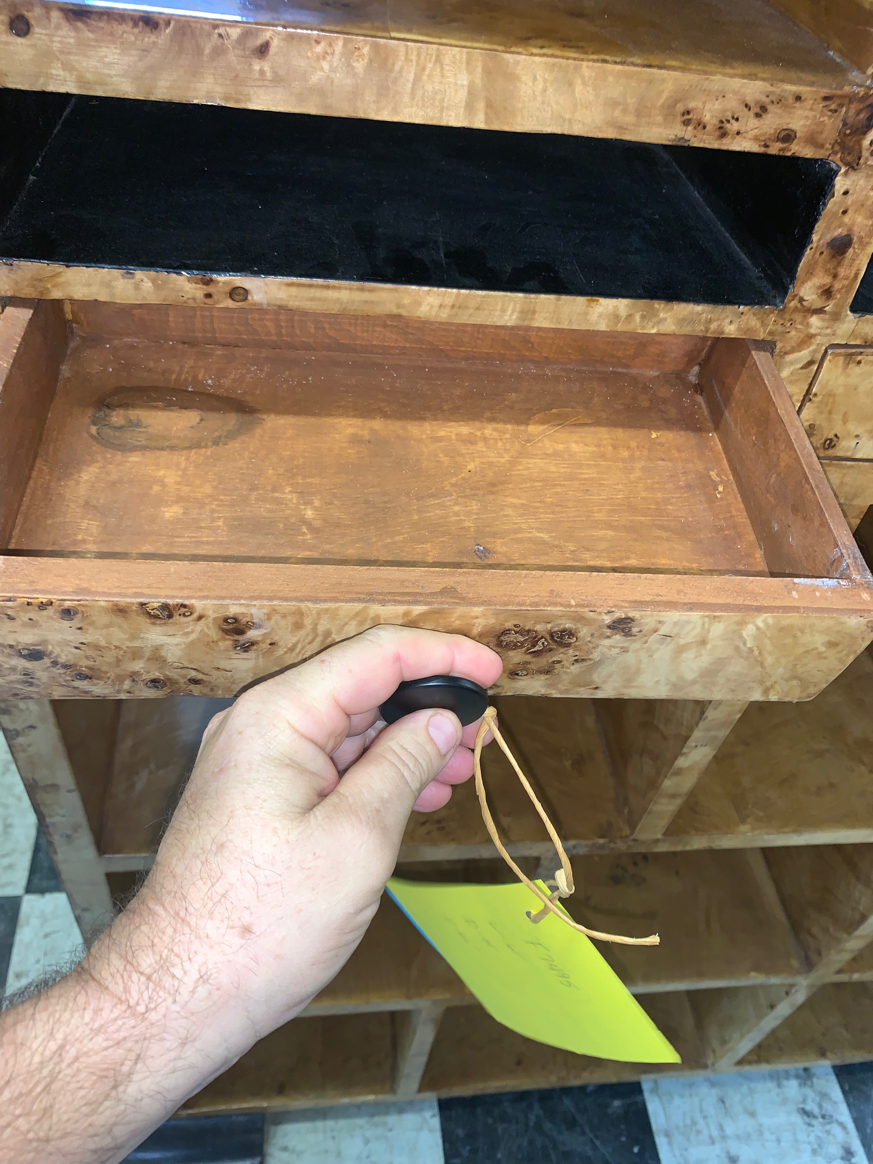 New Birds Eye Maple Modern Bookshelf