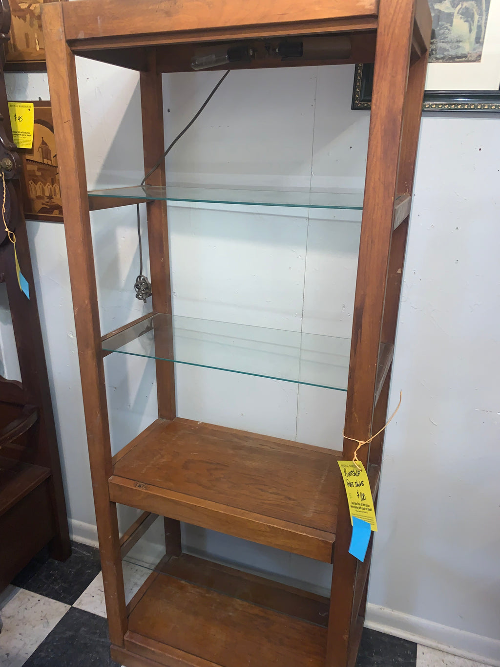 Bookshelf Glass Shelves