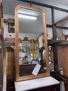 Reproduction Louis Philippe Style French Gilt Mirror