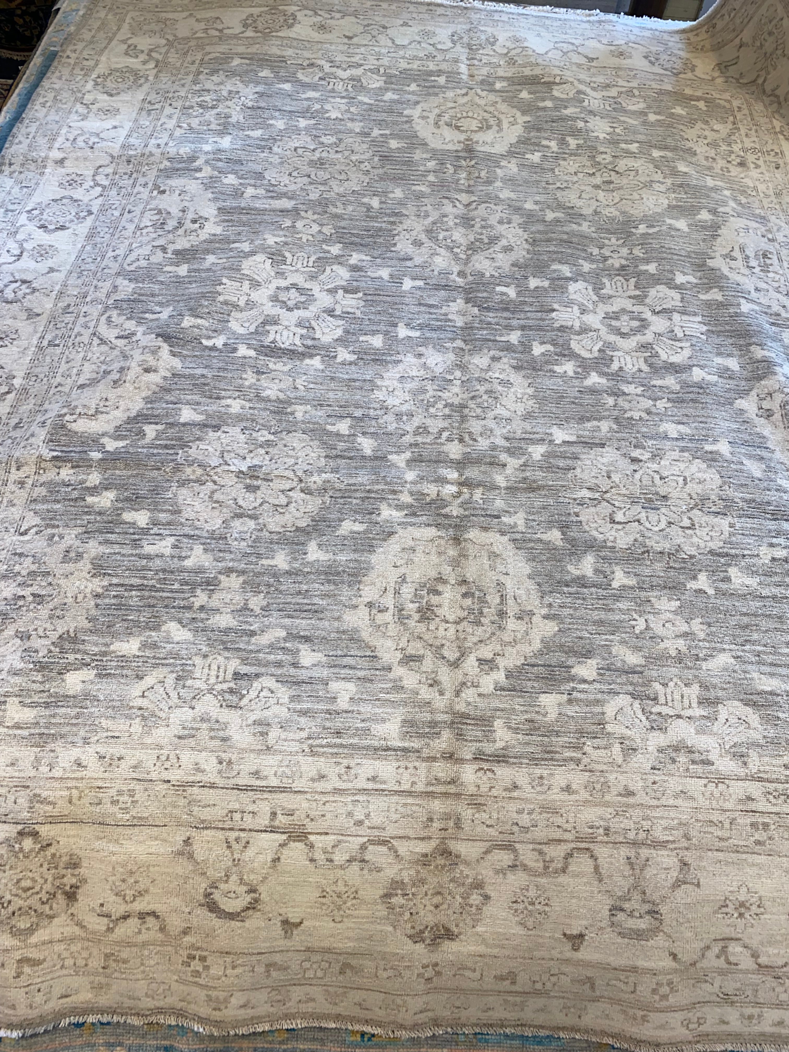 8' x 9'6" Handwoven Peshawar Rug