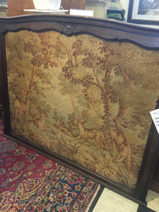 Large French Oak Framed Tapestry C.1920s