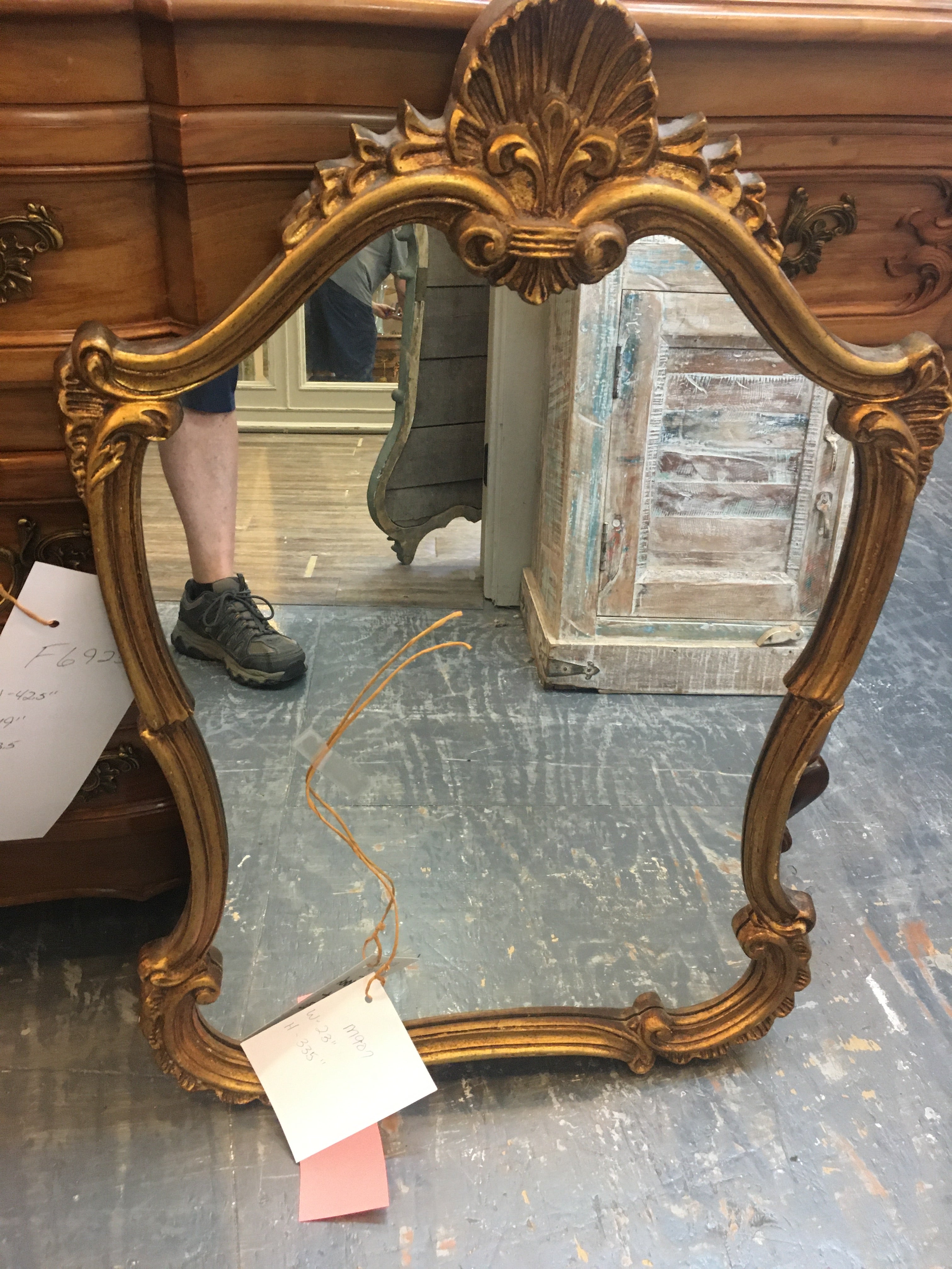 Antique French Mirror GREAT SIZE
