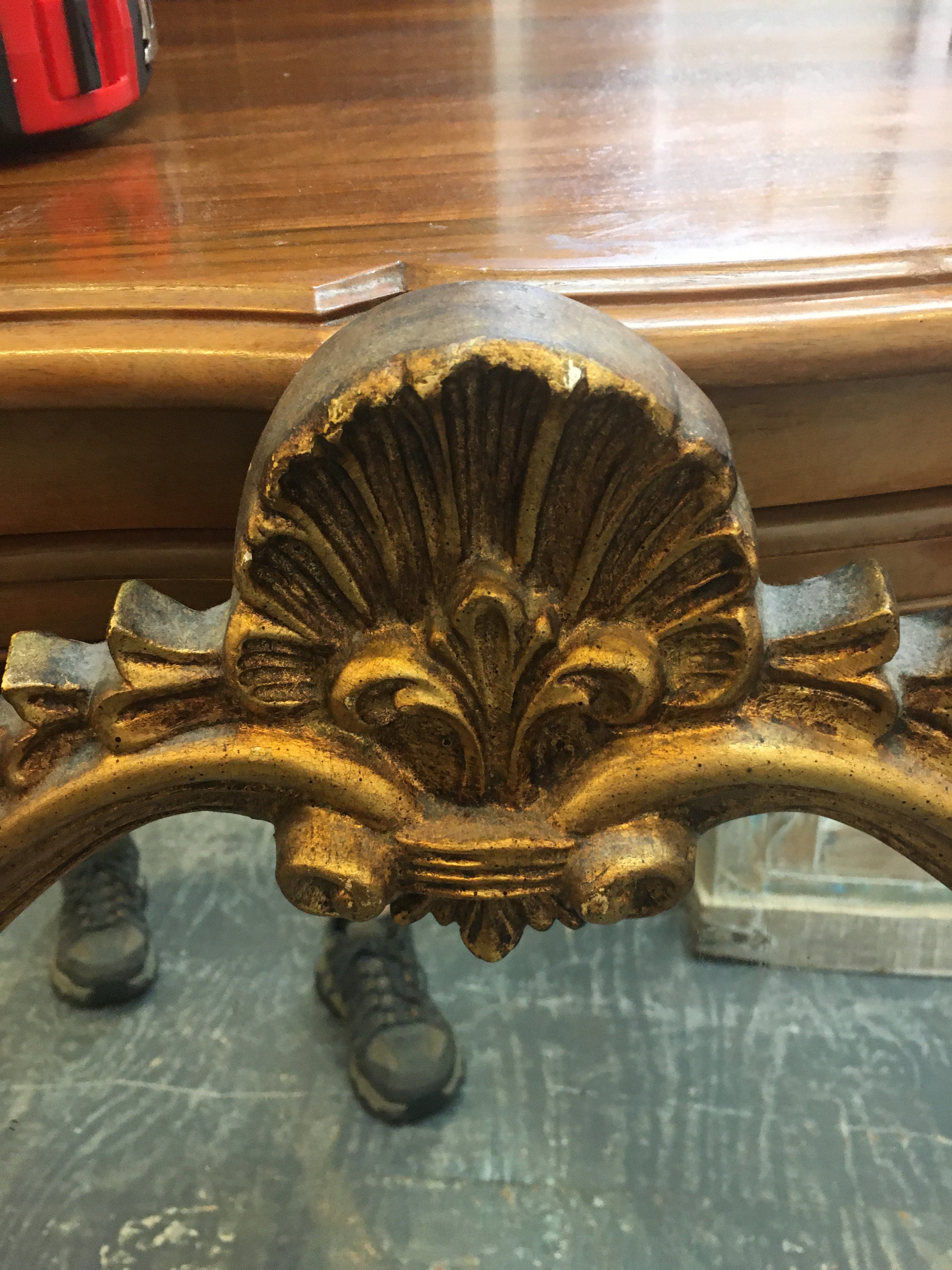 Antique French Mirror GREAT SIZE
