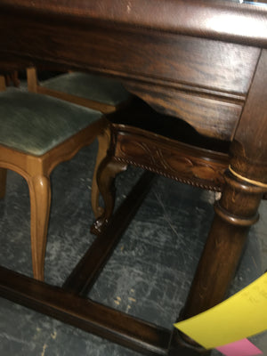 VINTAGE FRENCH FARM TABLE WITH SCRATCHES