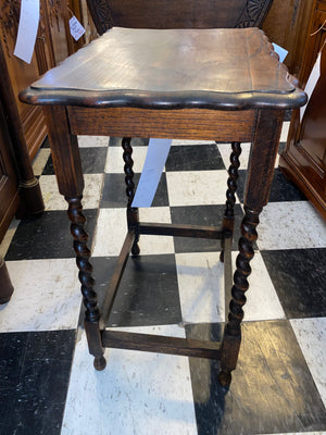 Barley Twist End Table from England