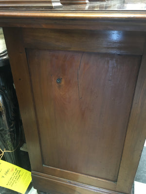 ENGLISH MAHOGANY MIRROR BACK SIDEBOARD  c.1920s