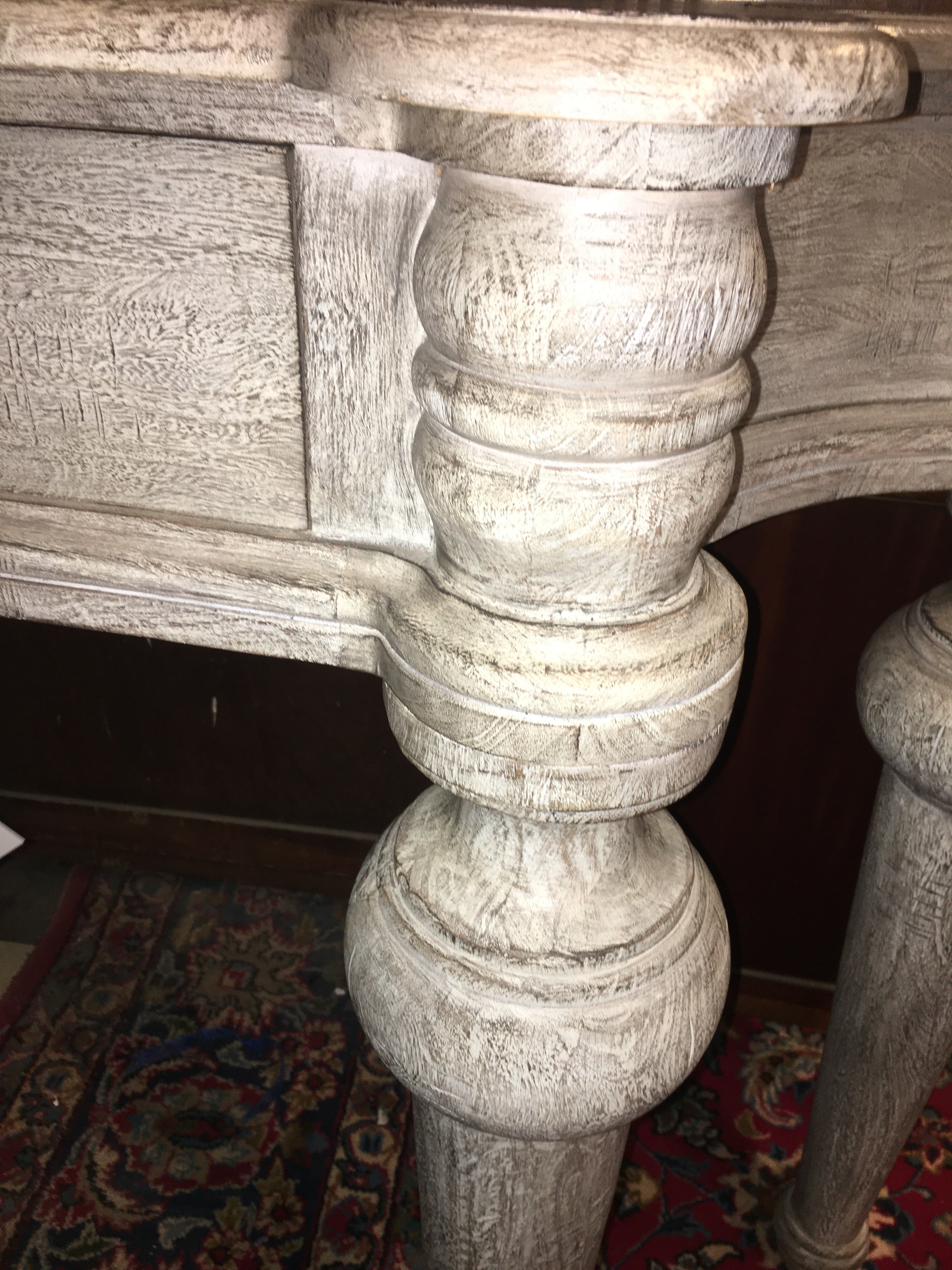 New Designer Painted Tall Leg Console/Sofa Table