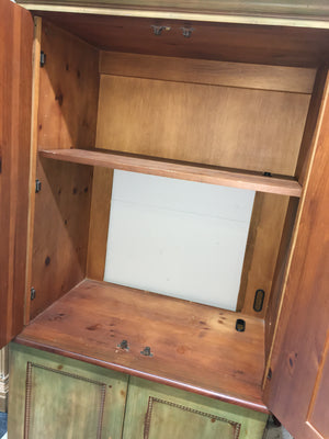 TV CABINET MAKES A GREAT BAR CABINET