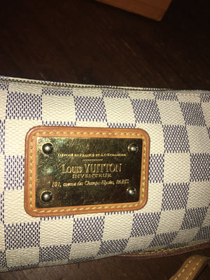 Sophie Damier Azur Crossbody
