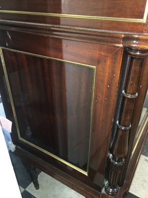 French Directiore Style Mahogany Ormolu Trimmed Sideboard c.1950s (HAS MINOR SCRATCHES TO TOP)