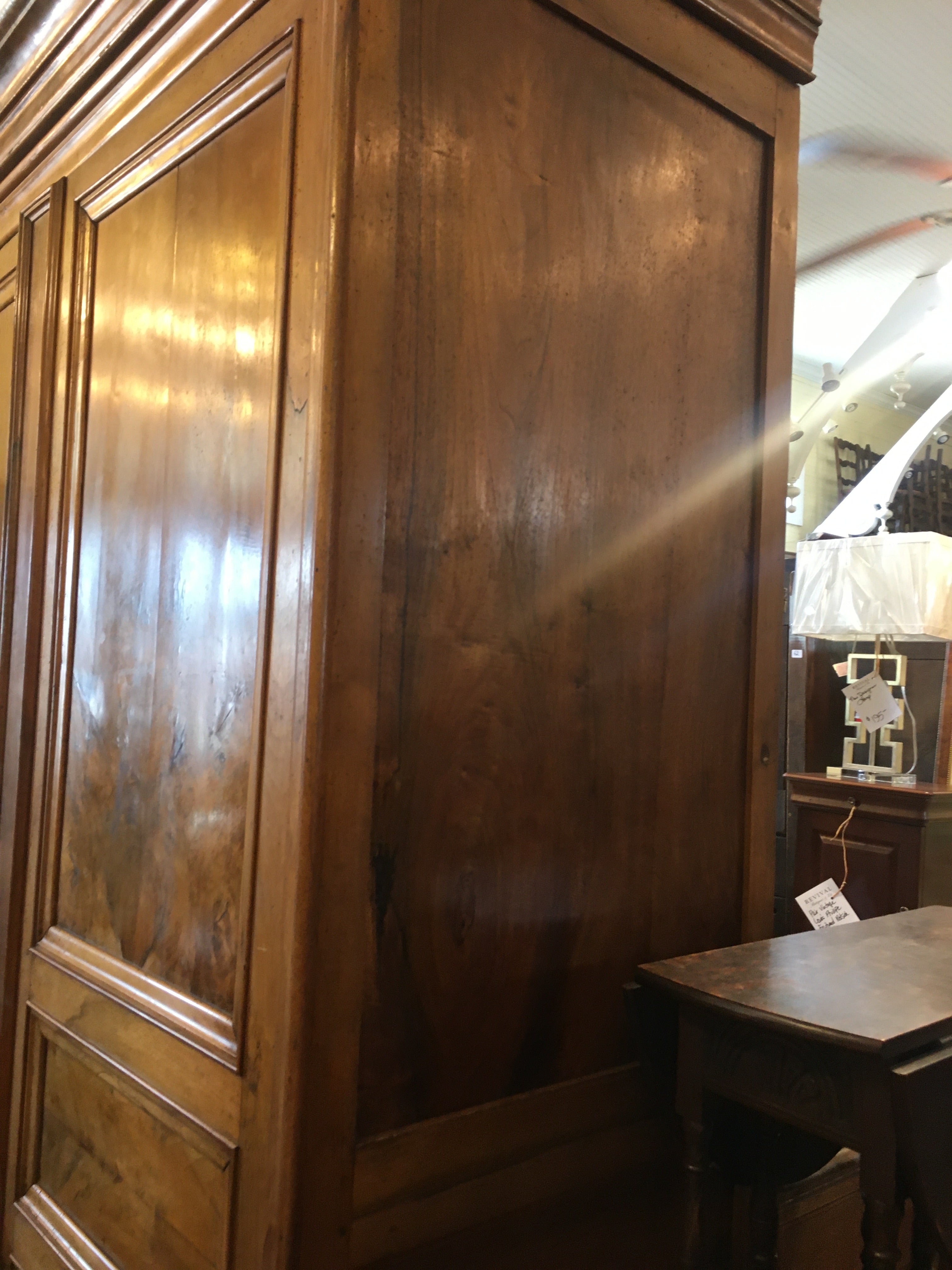 Massive Louis Philippe Monumental Size French Armiore c.1870 In Cherry (NO KEY ASK US)