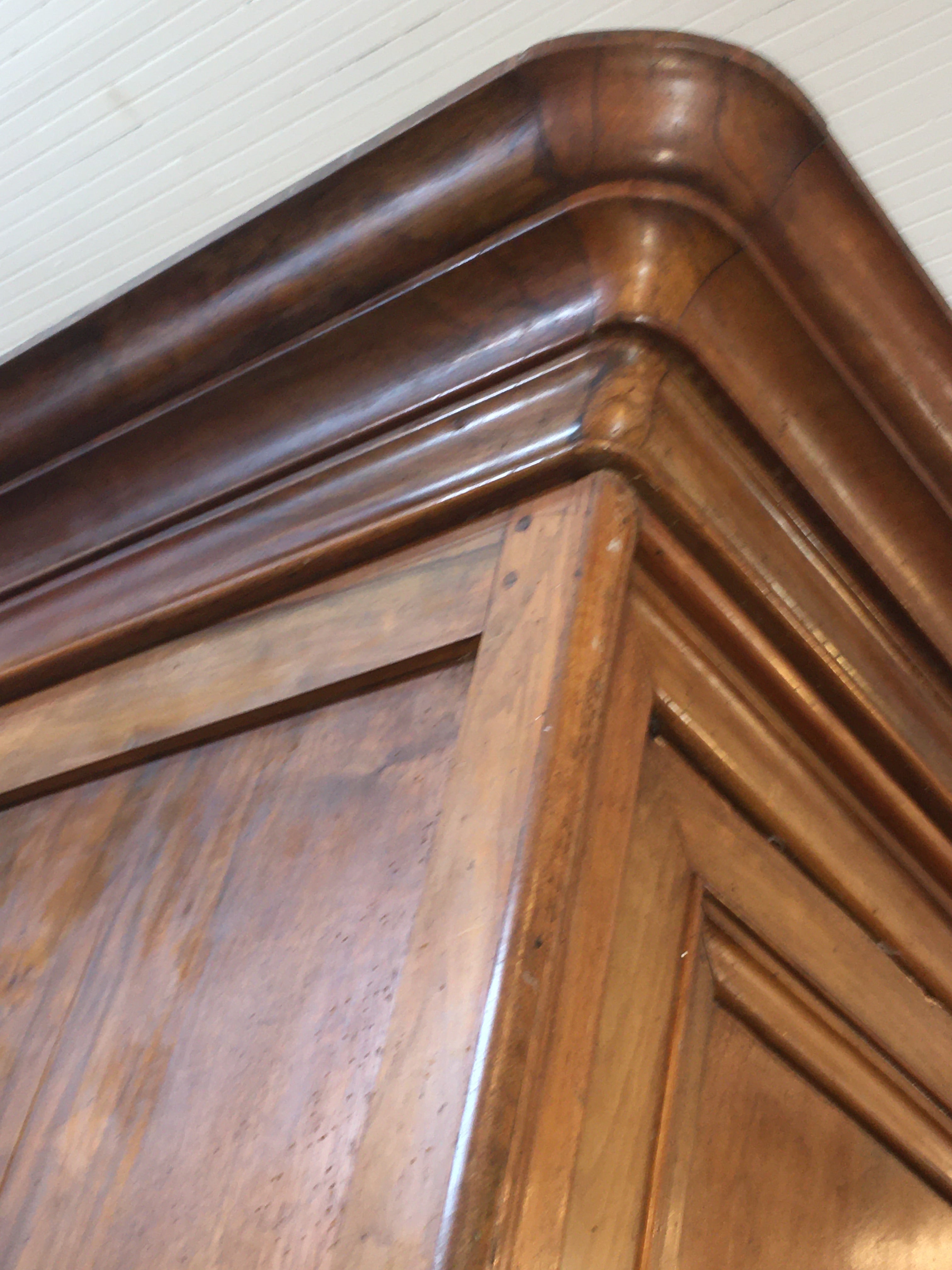 Massive Louis Philippe Monumental Size French Armiore c.1870 In Cherry (NO KEY ASK US)