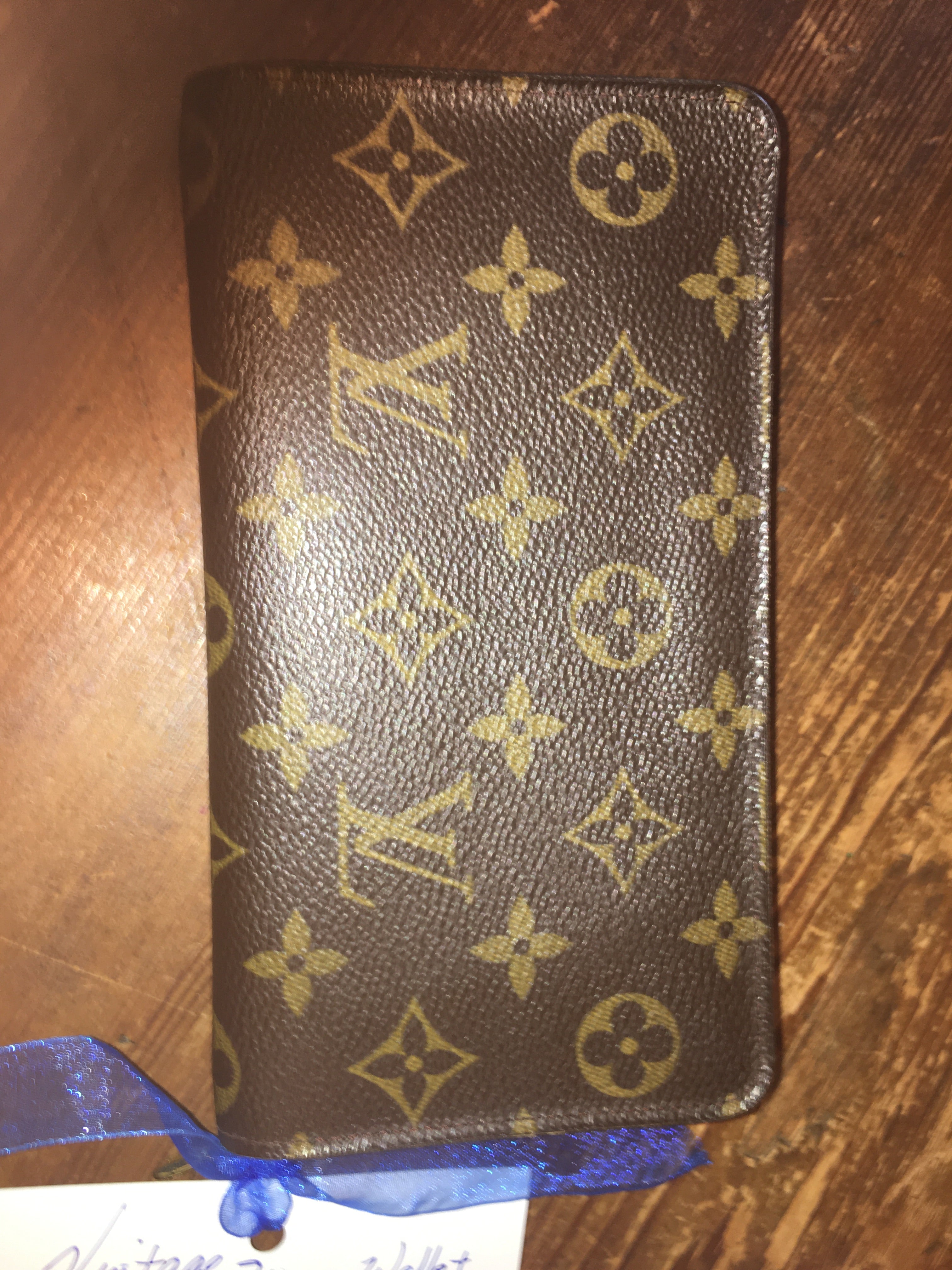 Vintage Zippy Wallet