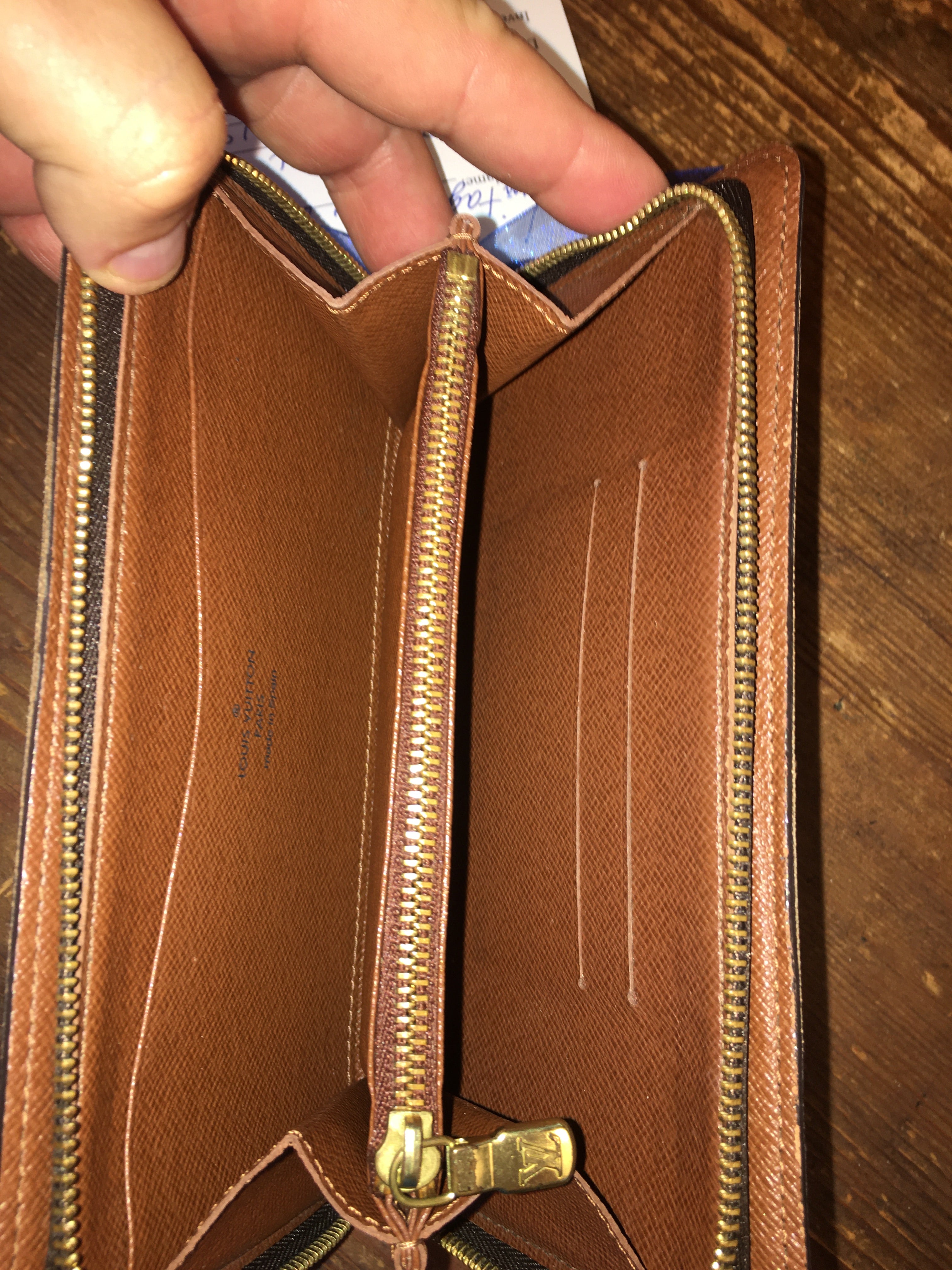 Vintage Zippy Wallet