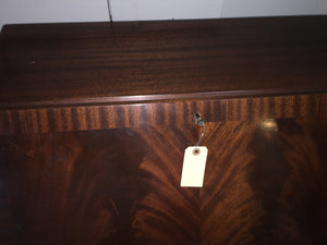 Vintage English Mahogany Drop Front Desk