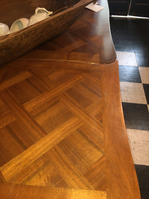 French Draw Leaf Table In Fruitwood  c.1930s