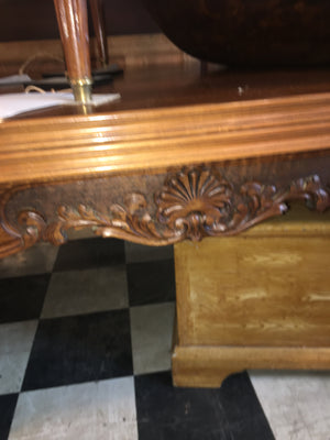 French Draw Leaf Table In Fruitwood  c.1930s