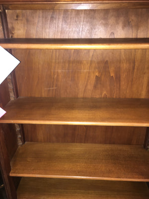 Impossible To Find French Marble Top Petite Bookcase  c.1930s