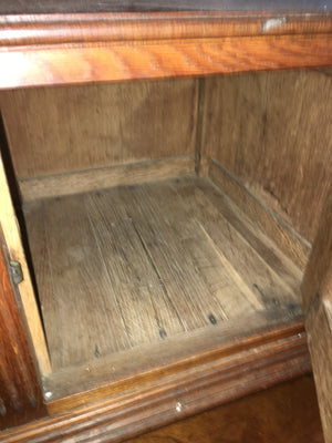 Near Pair Of French Marble Top Bedside Cabinets  c.1900
