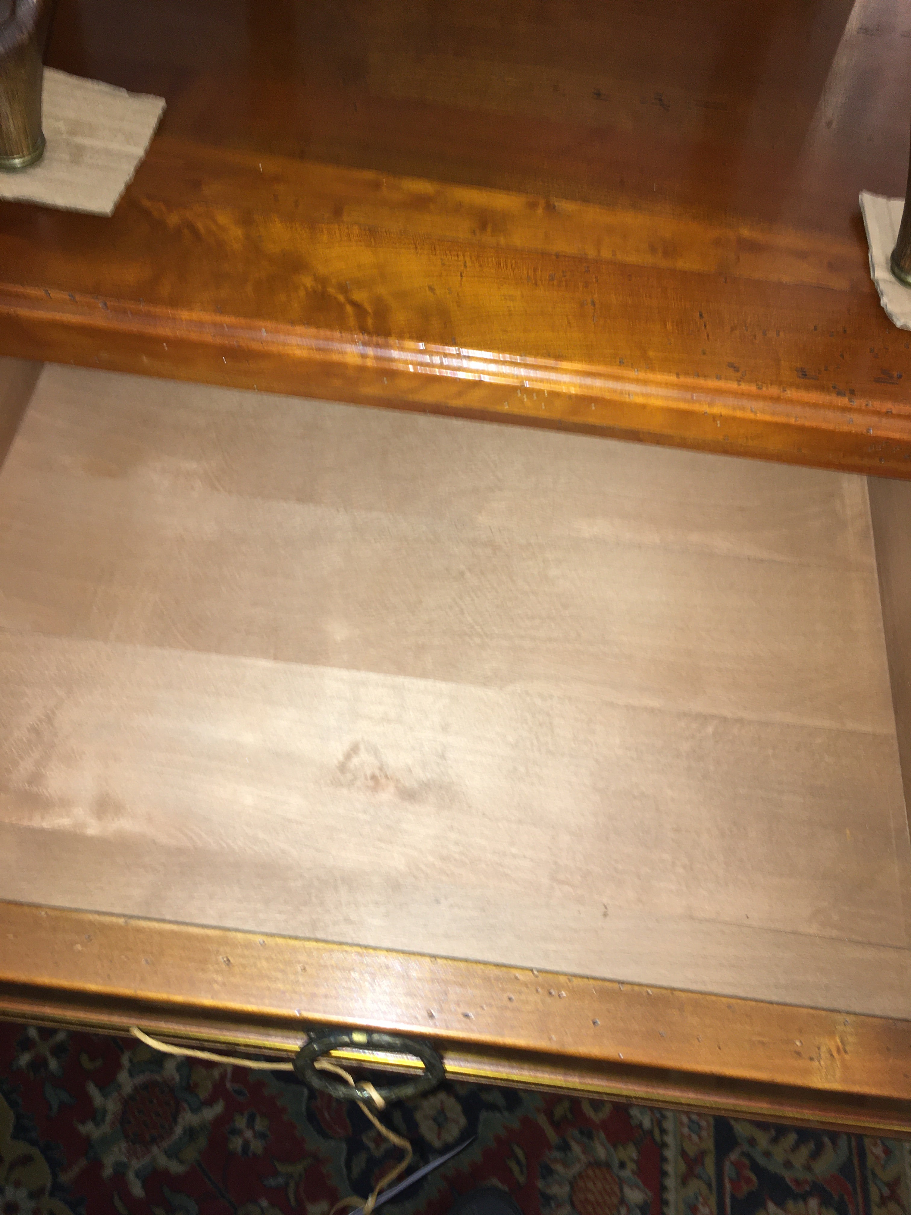 French Fruitwood Directive Style Sideboard  c.1920s