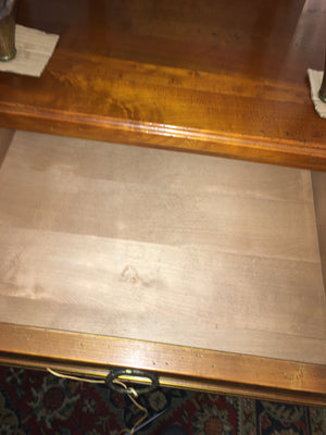 French Fruitwood Directive Style Sideboard  c.1920s