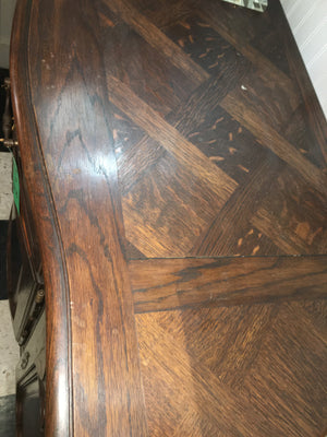 HARD TO FIND MEDIUM SIZE COUNTRY FRENCH DARK OAK SIDEBOARD  c.1920s