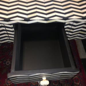 NEW DESIGNER INLAID BONE CONSOLE OR SOFA TABLE