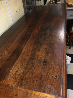 FRENCH ANTIQUE WALNUT SIDEBOARD  c.1870s