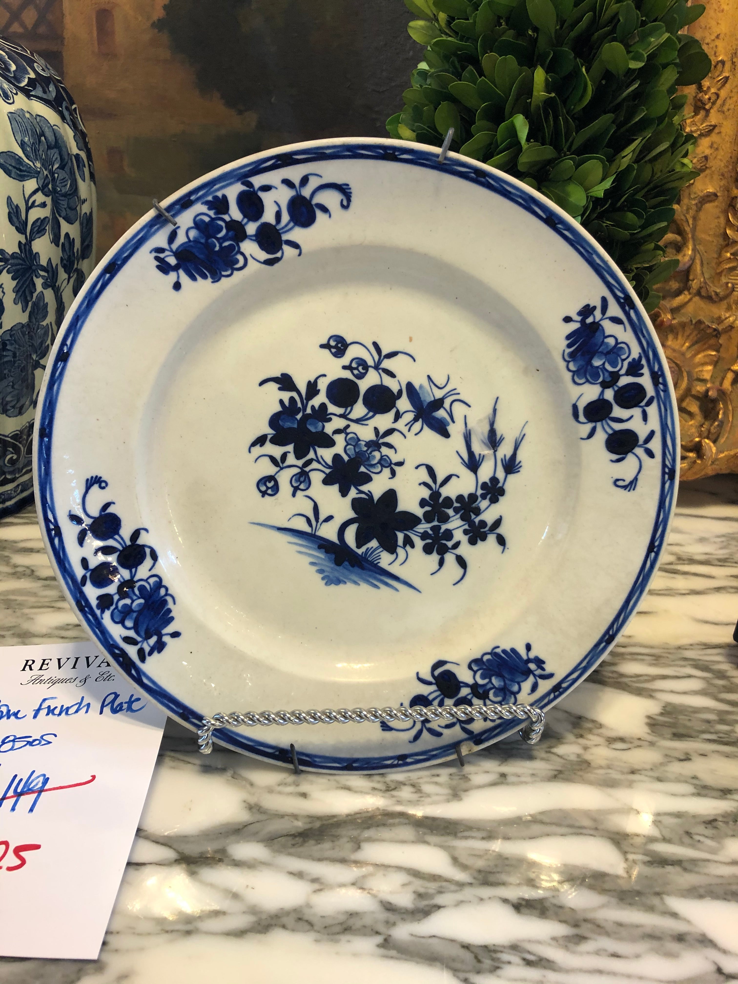 Antique French Plate Circa 1850s