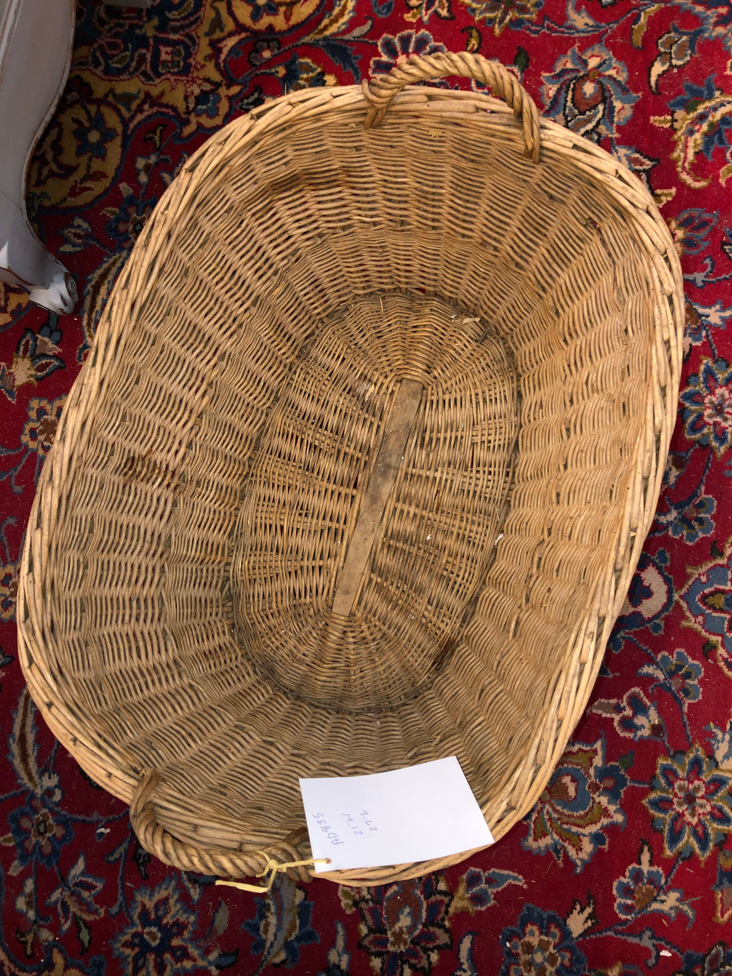 Oval French Market Basket