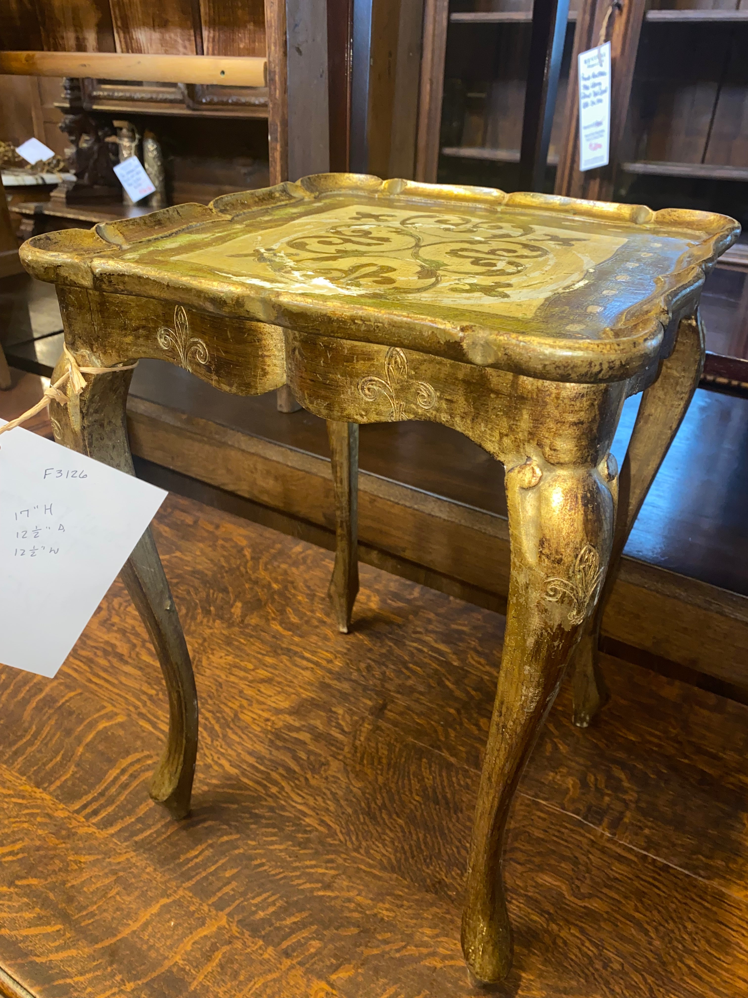 Small Florentine Table